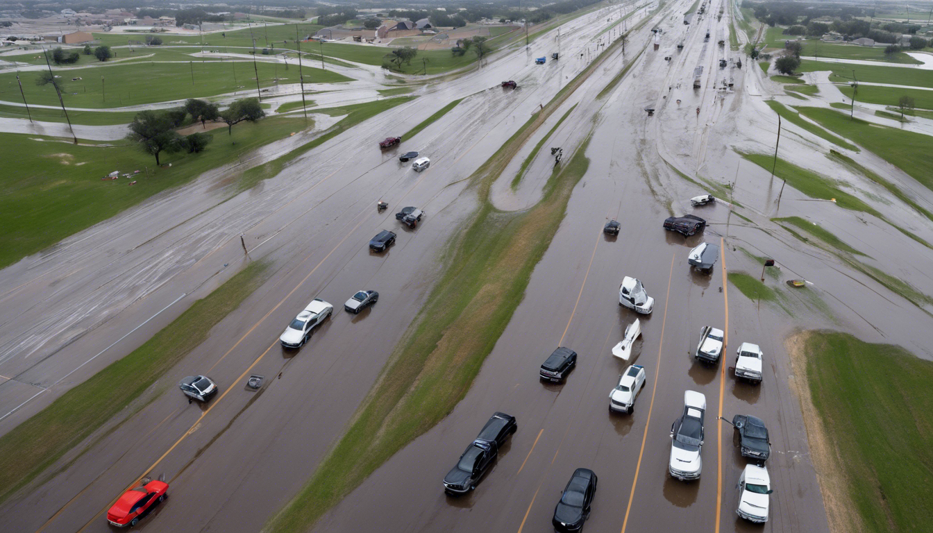 Accidentes climáticos severos en Texas